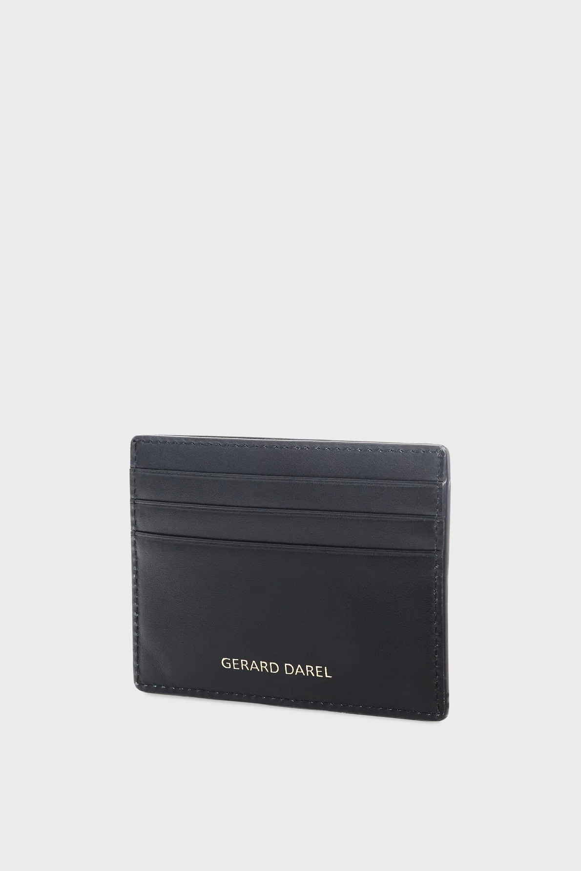 CARDHOLDER - Черный картхолдер из кожи