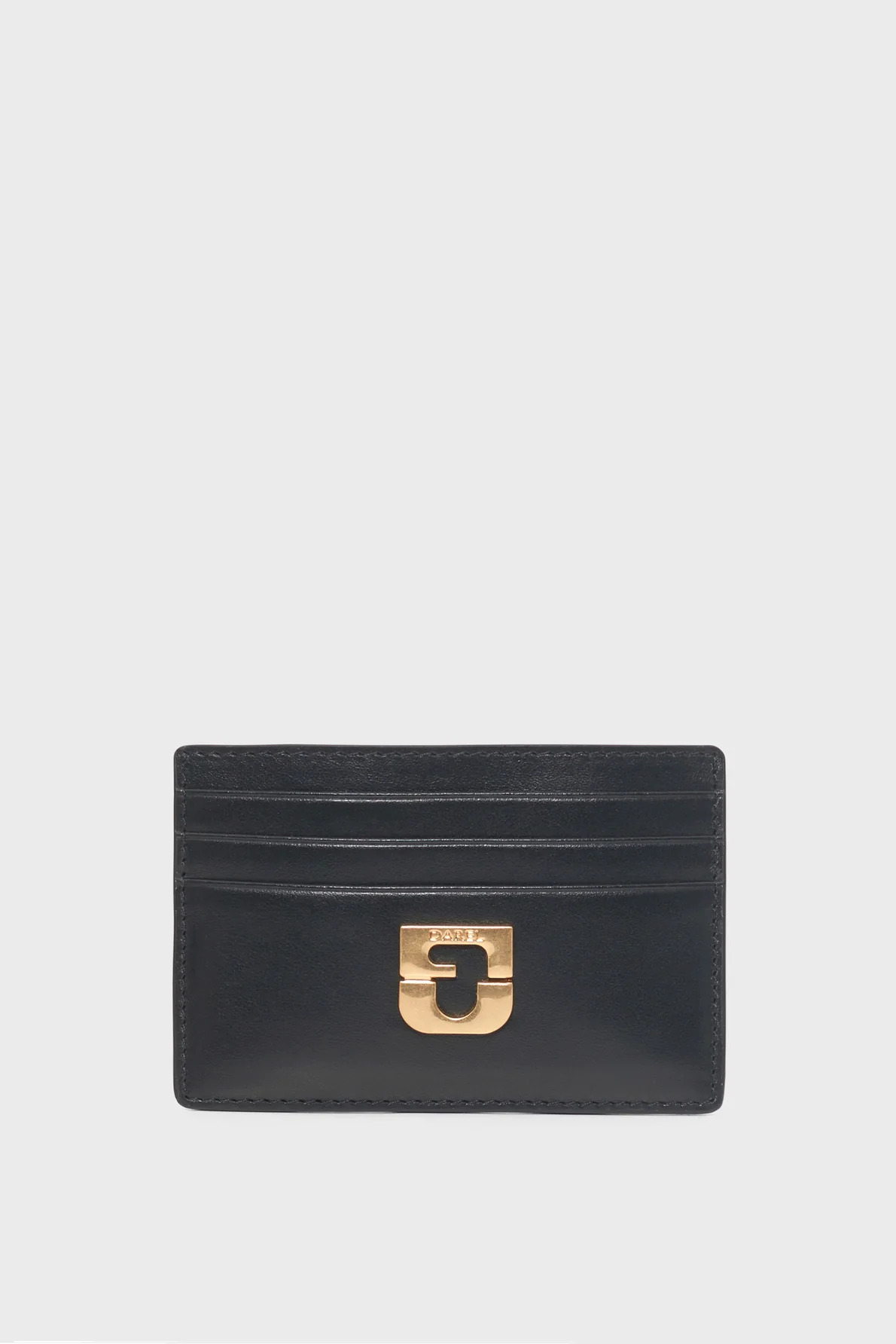 CARDHOLDER - Черный картхолдер из кожи