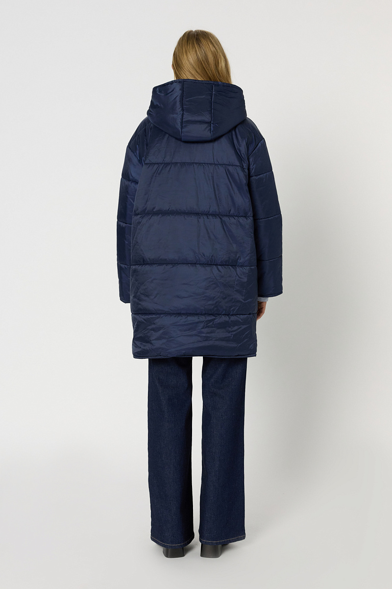 MATHILDE - Стеганый двусторонний пуховик с капюшоном