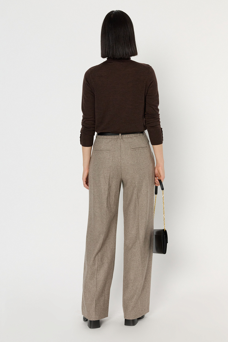 CLARA - Широкие брюки со сборками