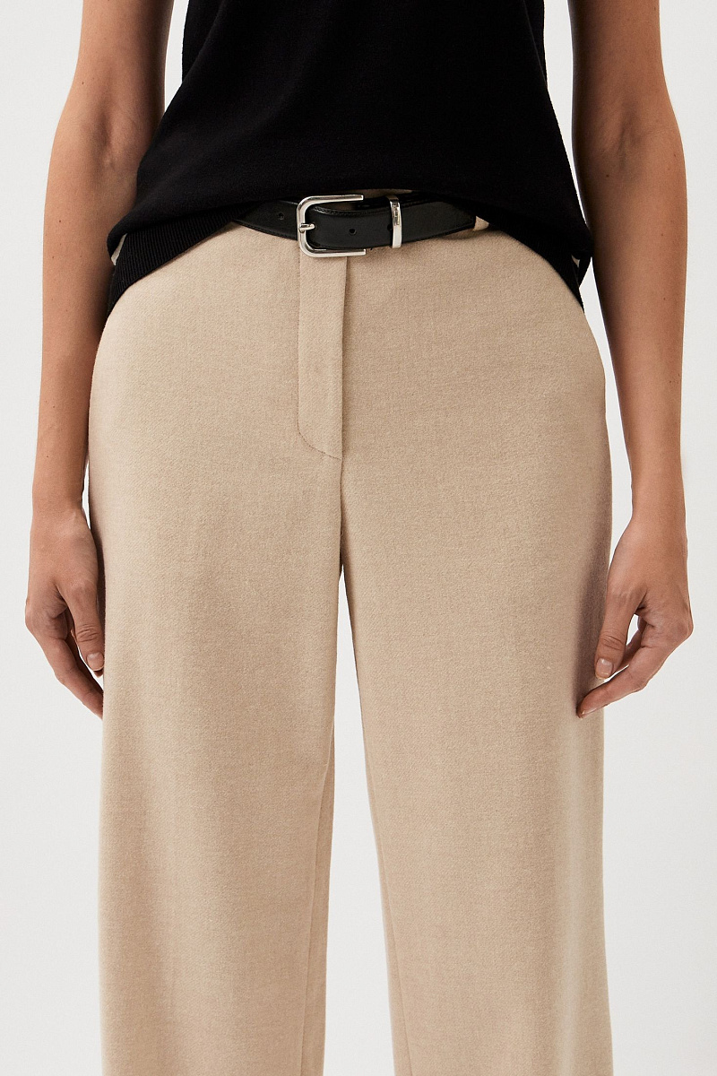 Брюки прямого кроя