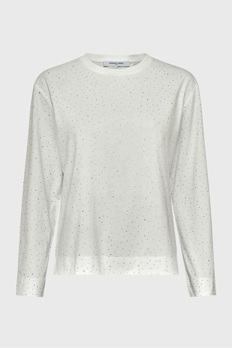 HERMINE - Лонгслив со стразами HERMINE - Лонгслив со стразами
