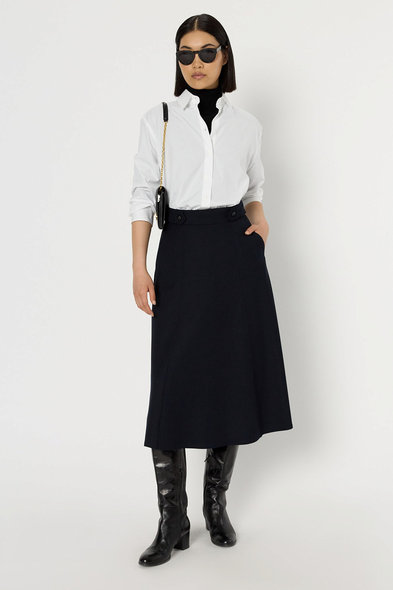BLANCHE - Расклешенная юбка миди