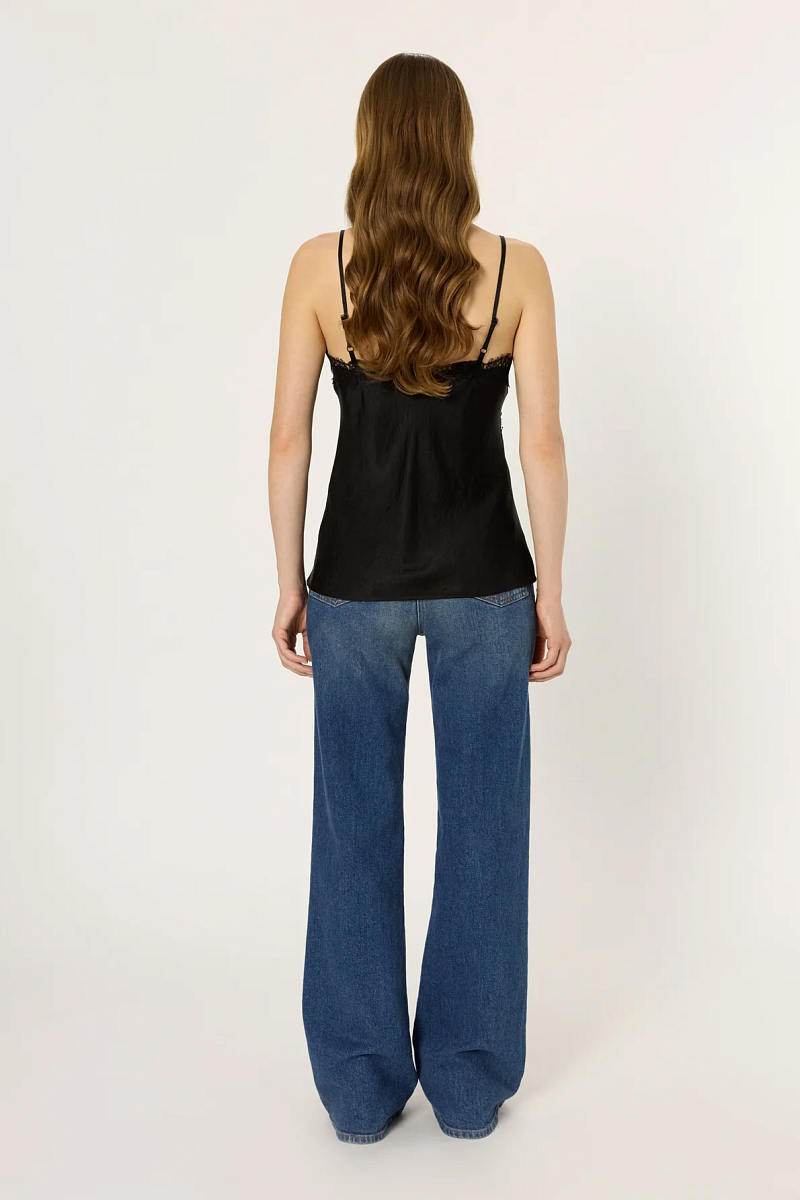 ALISON - Кружевной топ с тонкими бретелями