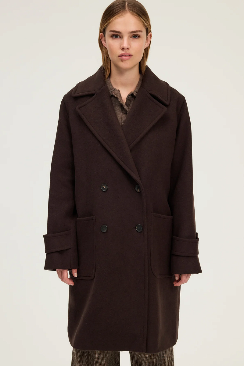 MYRANDA - Свободное двубортное пальто