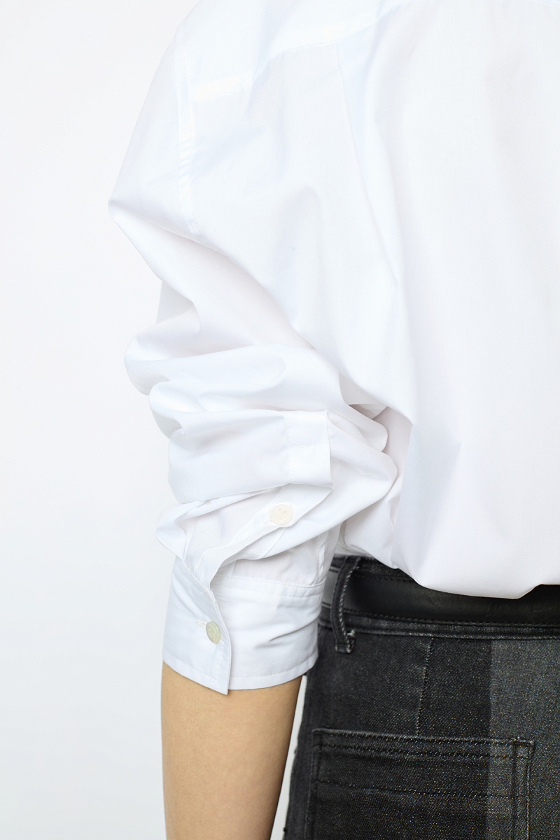 BRIENNE - Белая хлопковая рубашка