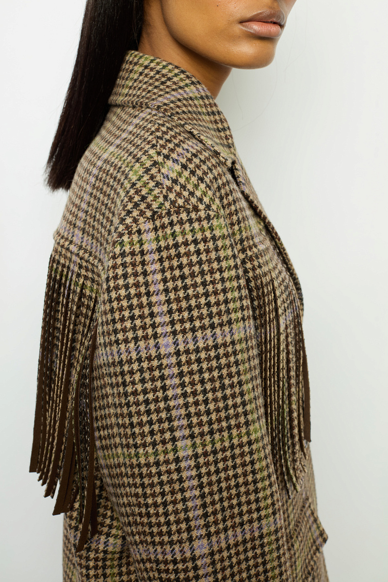 MURIELLE - Жакет с бахромой