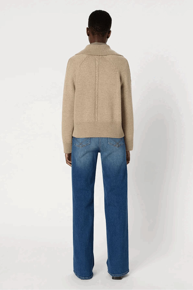 EDENA - Джемпер с молнией на воротнике