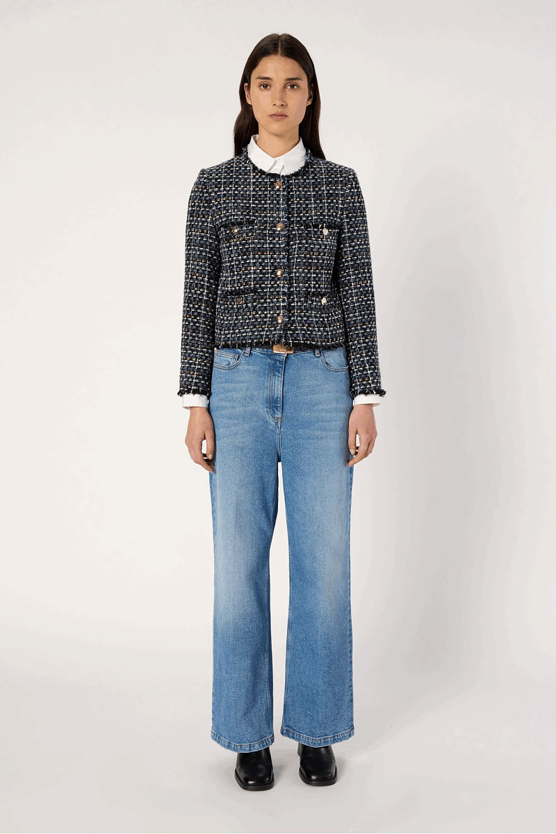 IYA - Твидовый жакет с люрексом