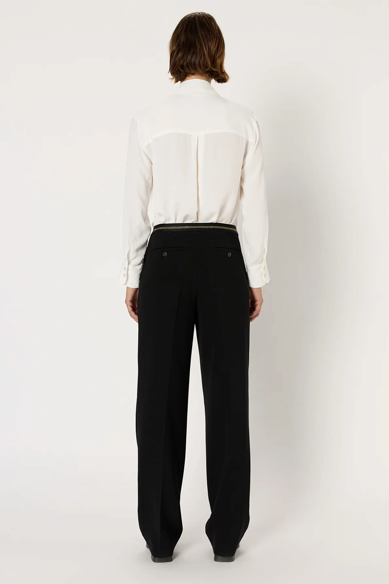 CECILE - Эластичные брюки прямого кроя