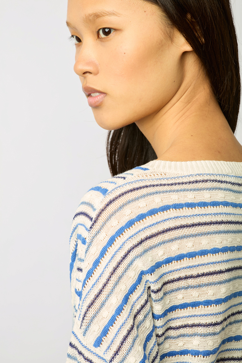 LAMIA - Пуловер в косую полоску