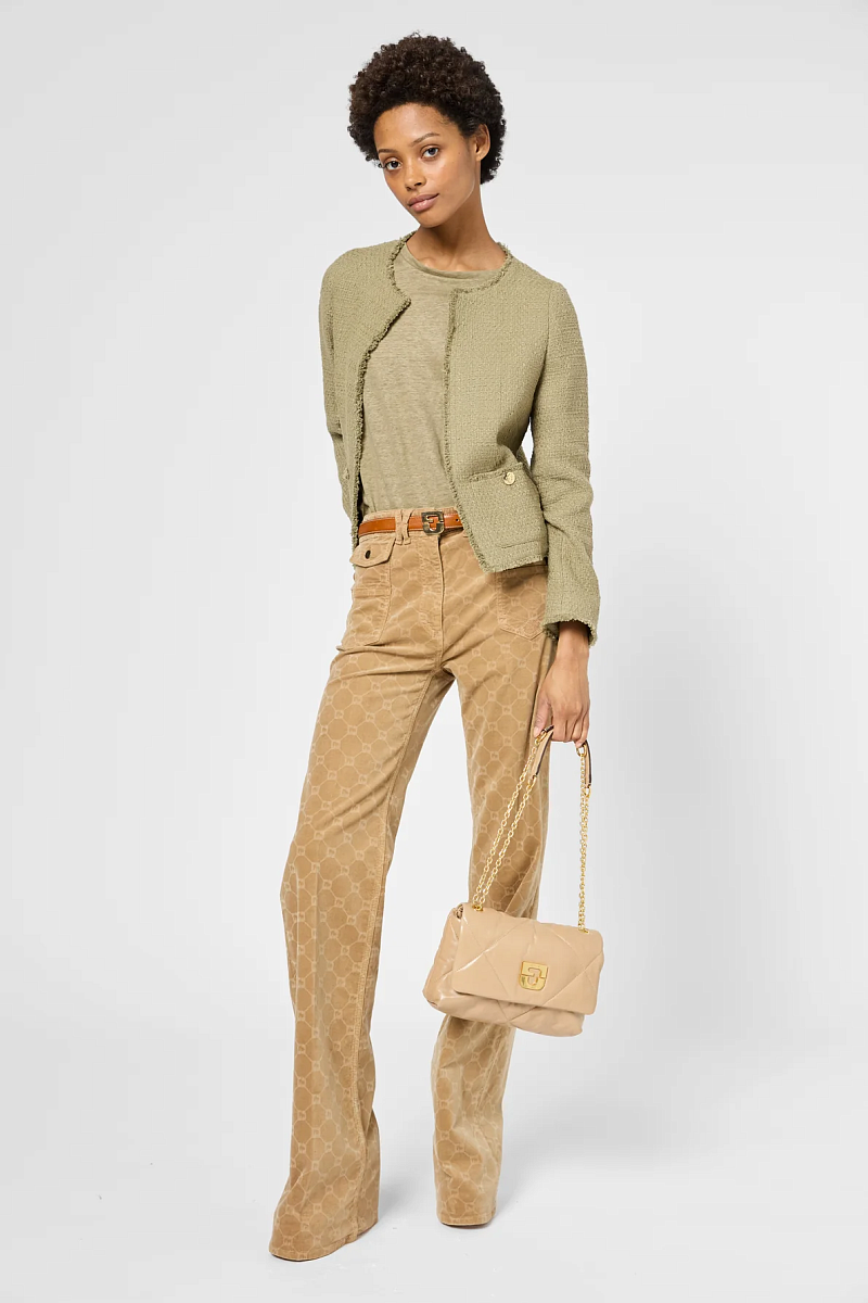 RODINA - Твидовый жакет с золотистыми пуговицами