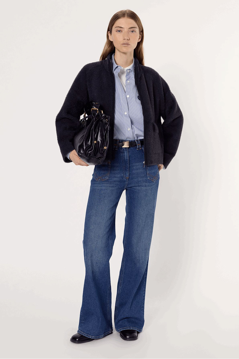 ELVIRA - Куртка на молнии c мягким ворсом