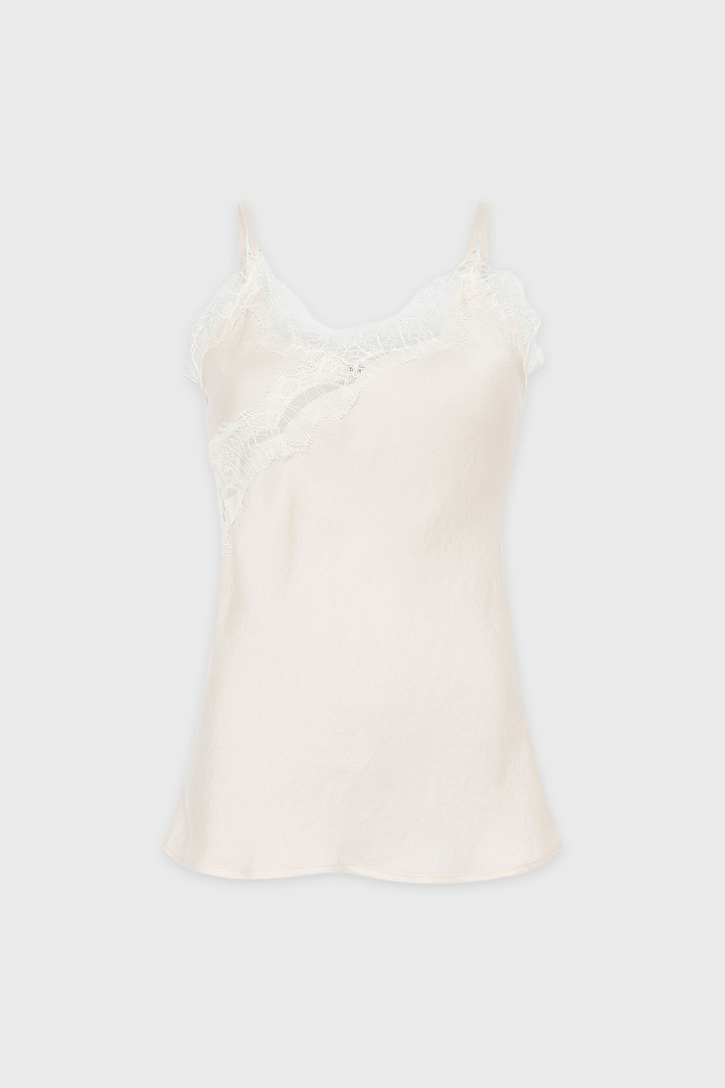 ALISON - Кружевной топ с тонкими бретелями