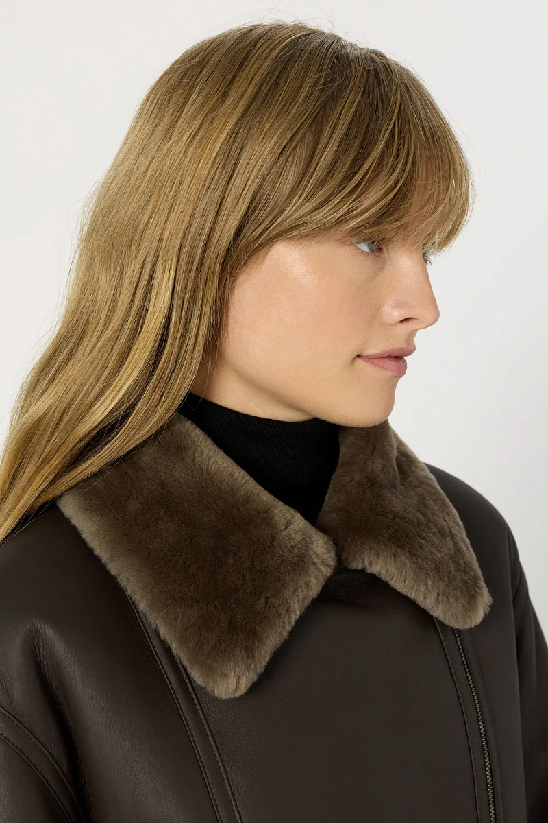 NADIA - Дубленка-косуха из овчины