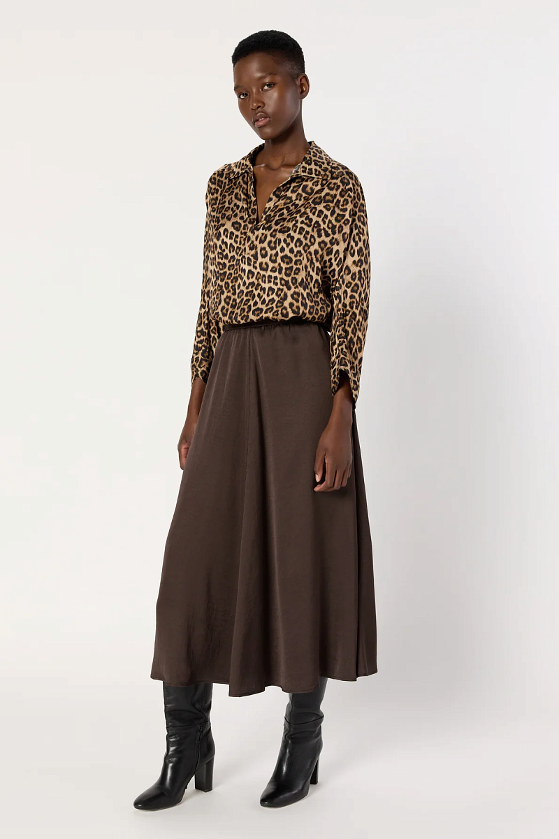 BELLA - Атласная юбка