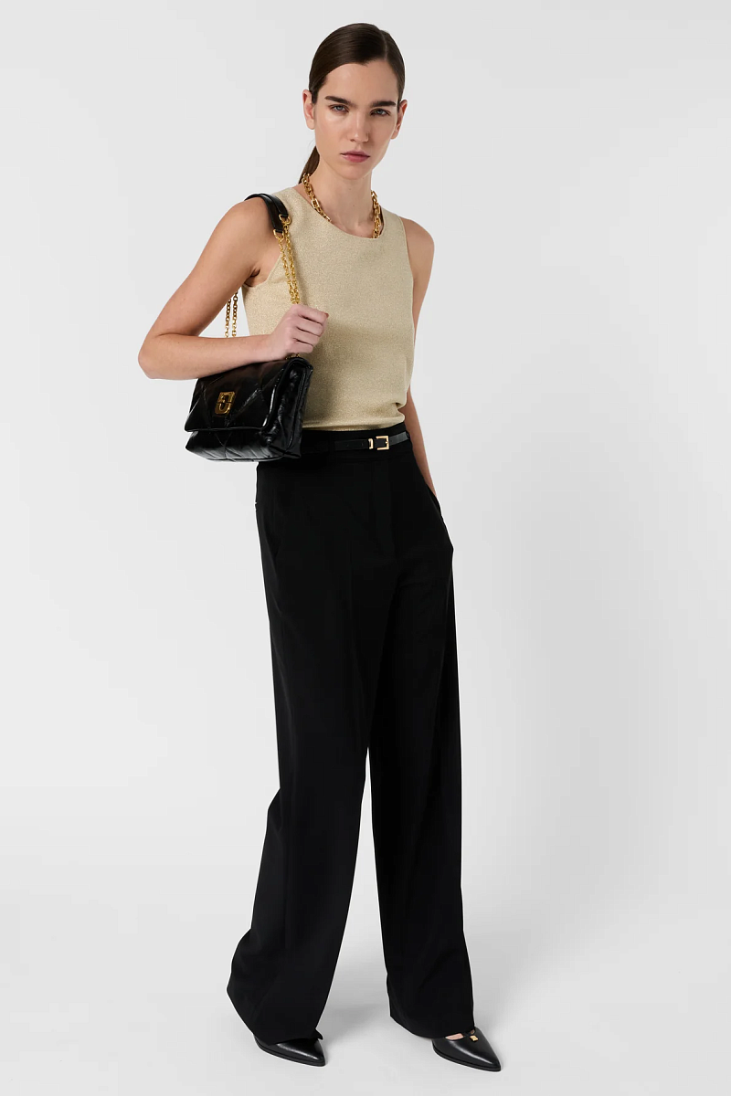 LUANA - Золотистый топ из микрофибры