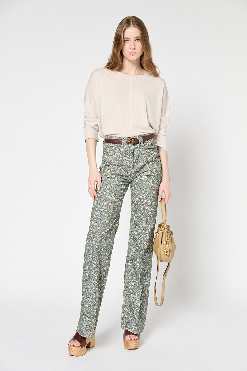 JAYME - Свободный джемпер из мериносовой шерсти