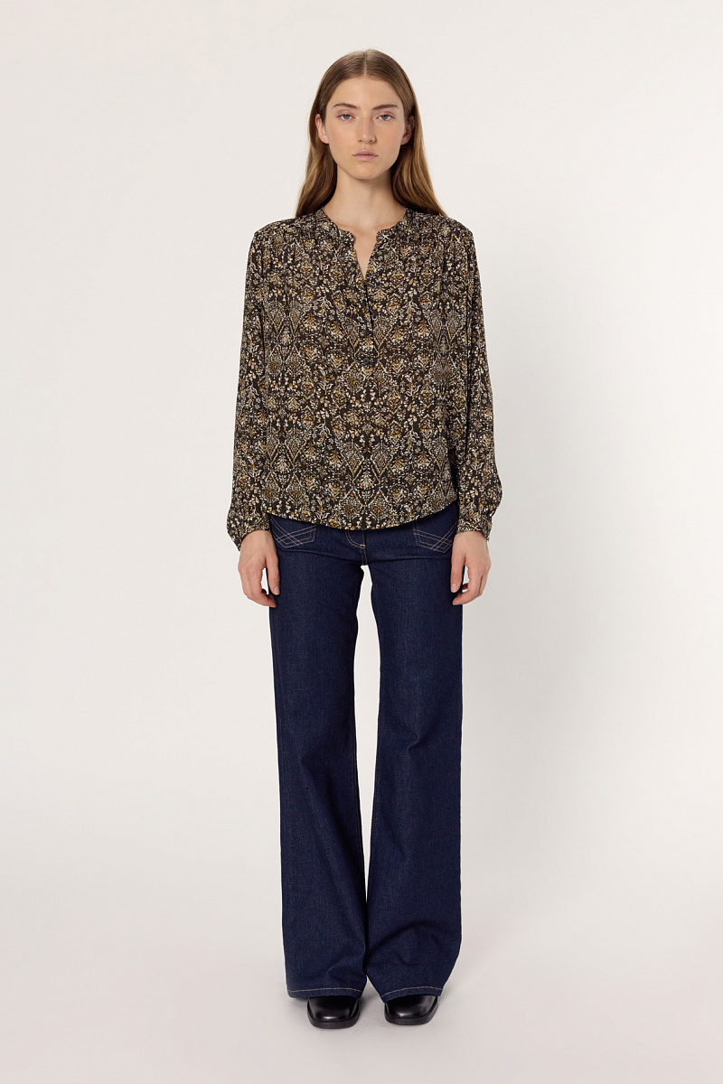 ALTHEA - Блуза с растительным принтом