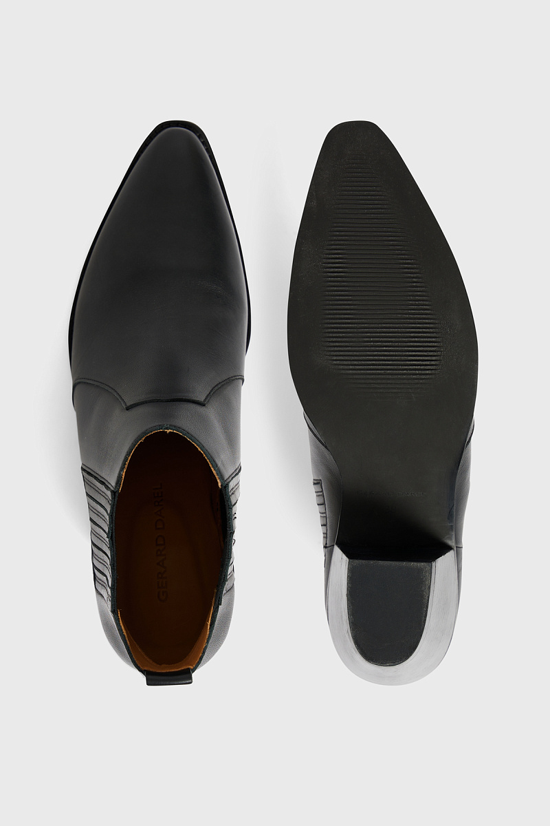 JESSE - Ботинки на каблуке из кожи