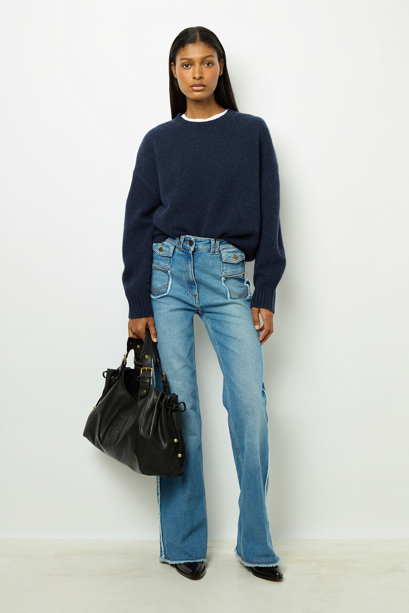 JEANNIC - Джемпер oversize-кроя из шерсти