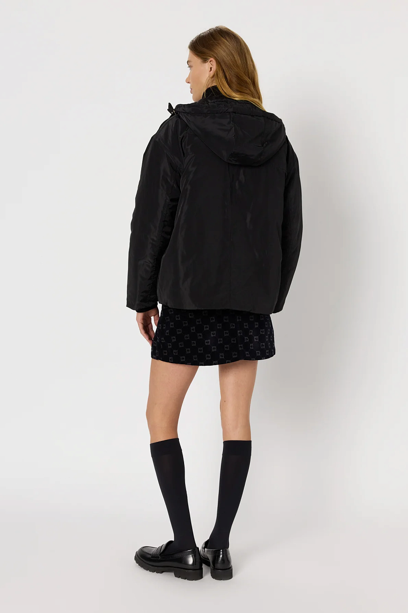 MARISSA - Укороченная дутая куртка с капюшоном