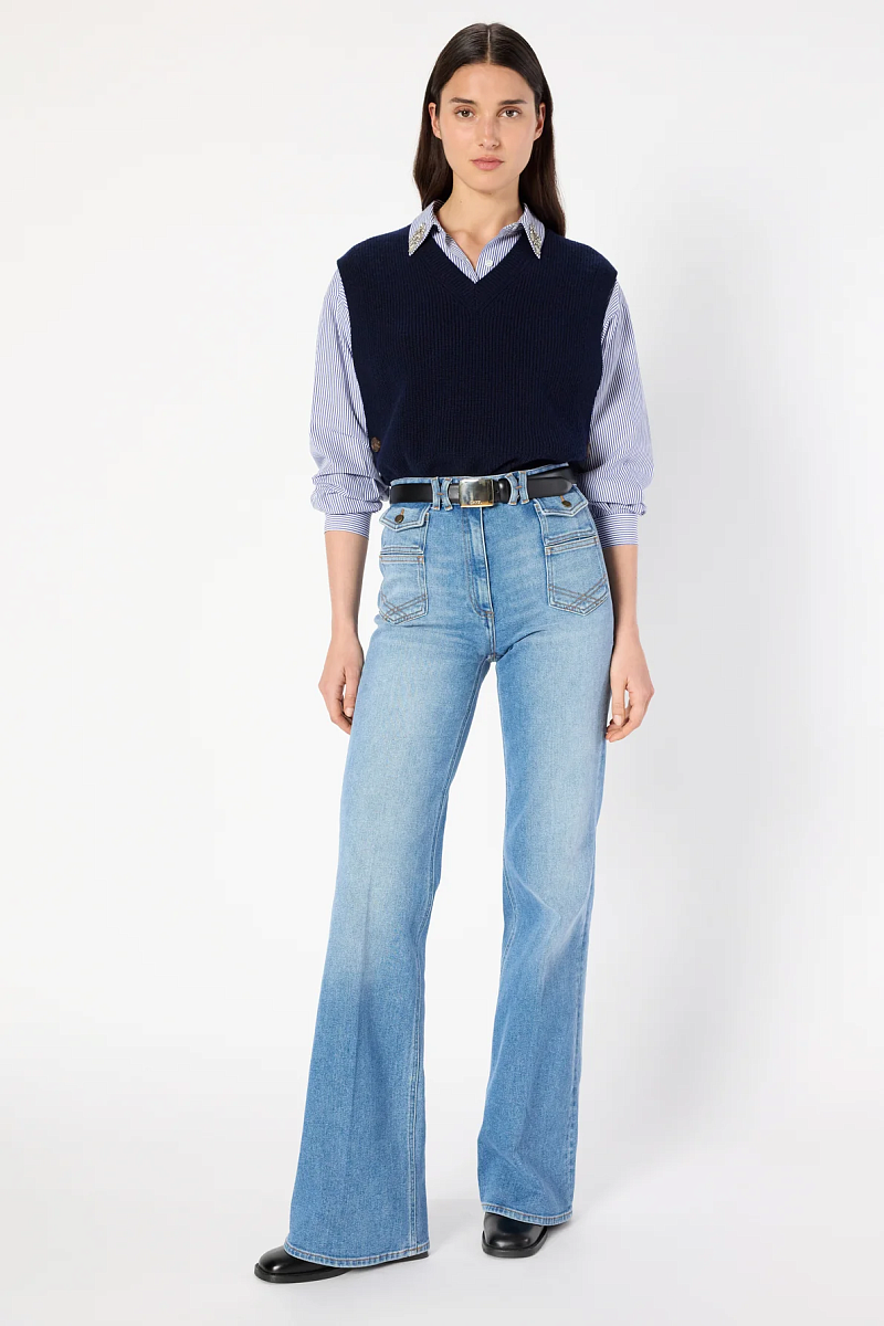 EVITA - Жилет с V-образным вырезом