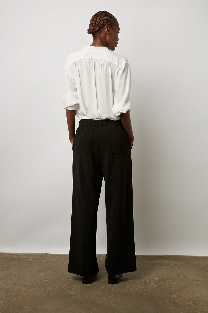 CLOELIA - Брюки прямого кроя из микрофибры