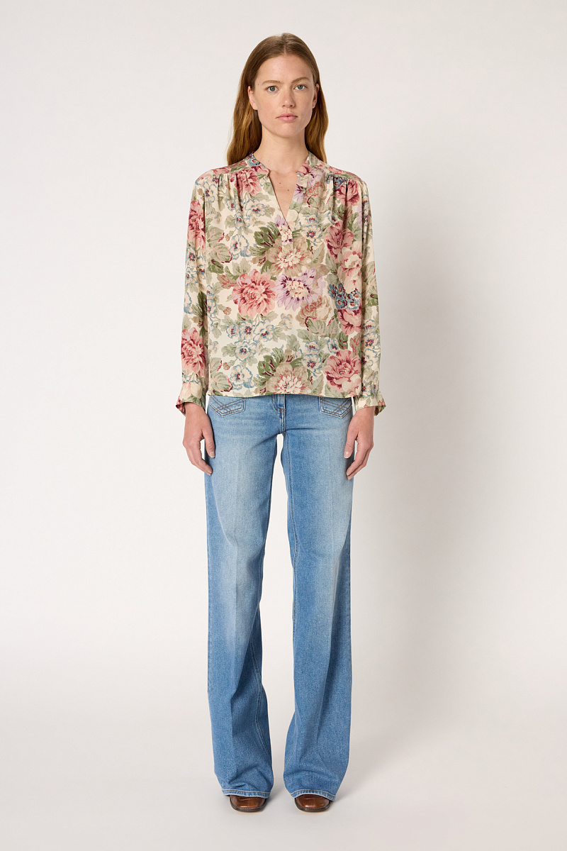 ARMANDE - Блуза с цветочным принтом