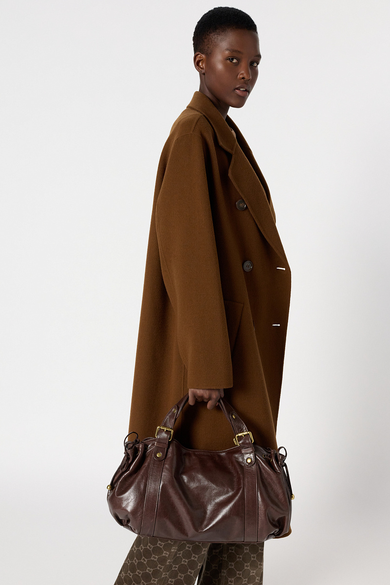 MILENA - Длинное двубортное пальто