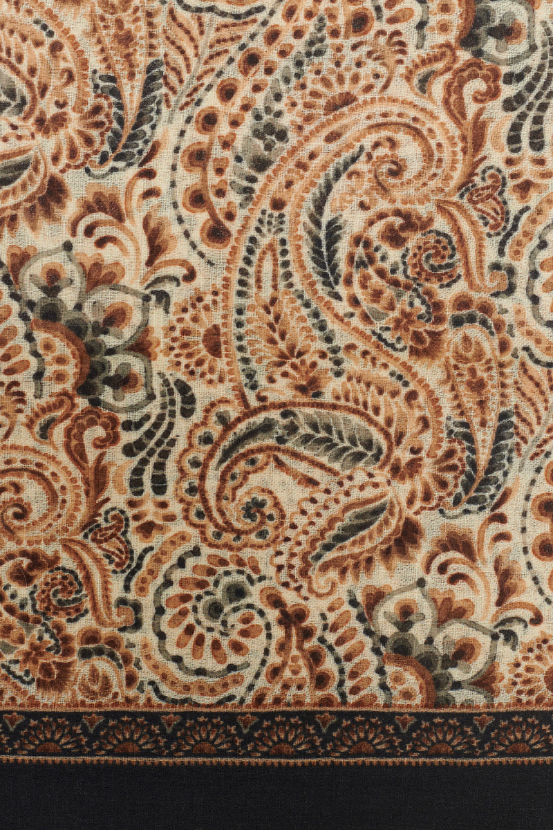 RAPHAELA - Шарф из 100% шерсти с узором пейсли