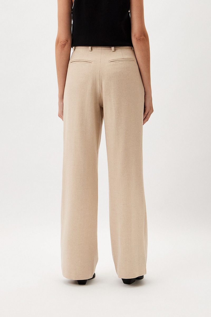 Брюки прямого кроя