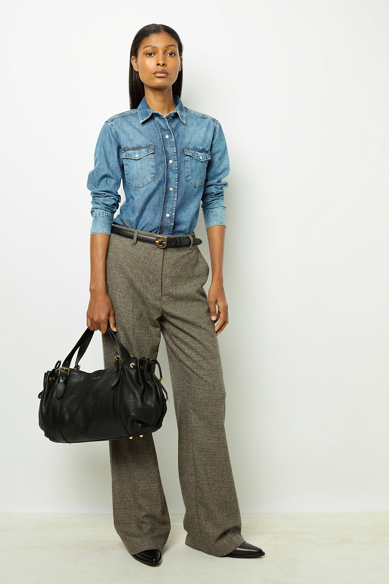 DALI - Брюки широкого кроя с принтом