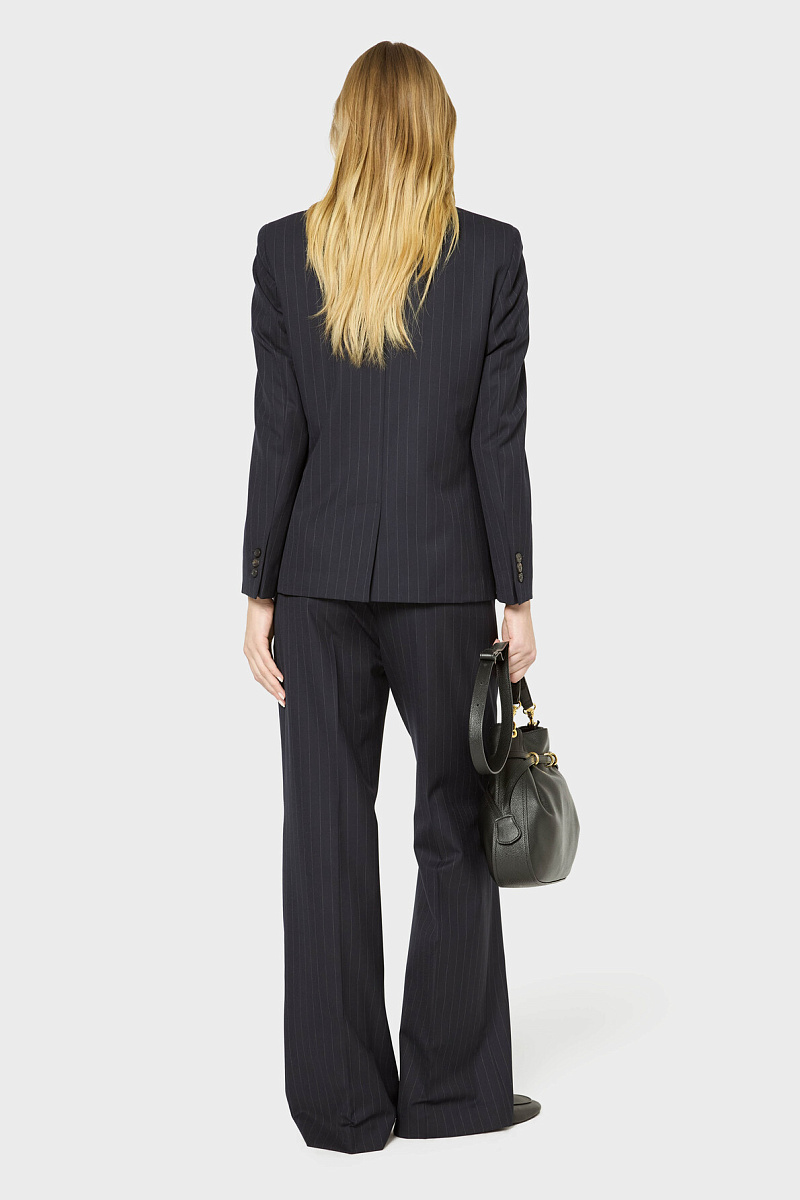 RABY - Жакет прямого кроя в полоску