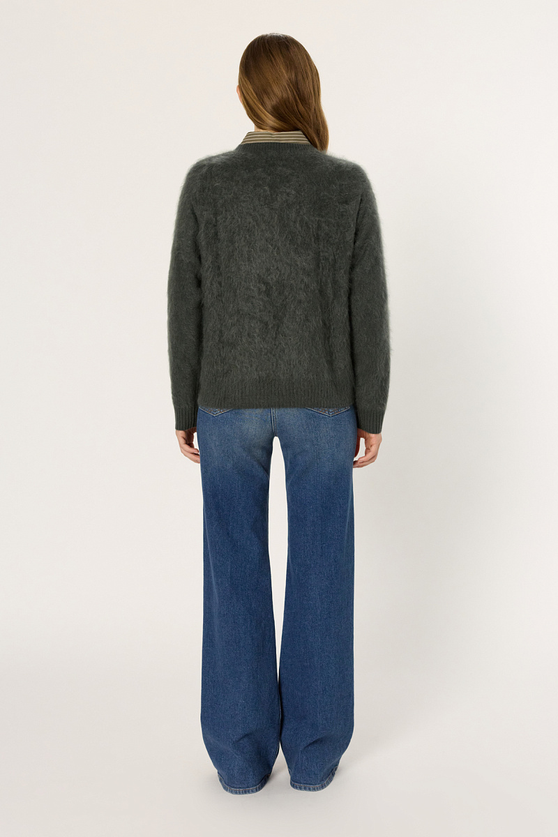 ELINA - Пушистый джемпер из 100% кашемира