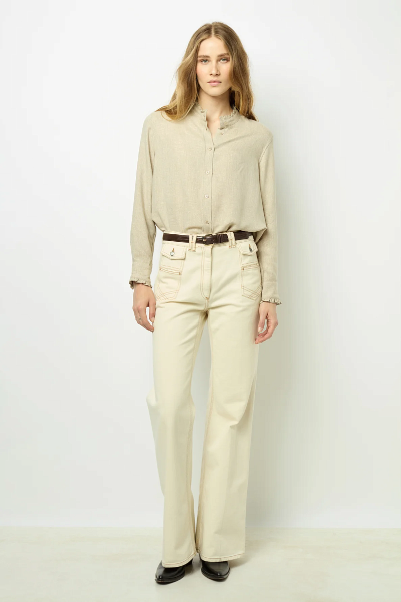 BETTINA - Рубашка с люрексом