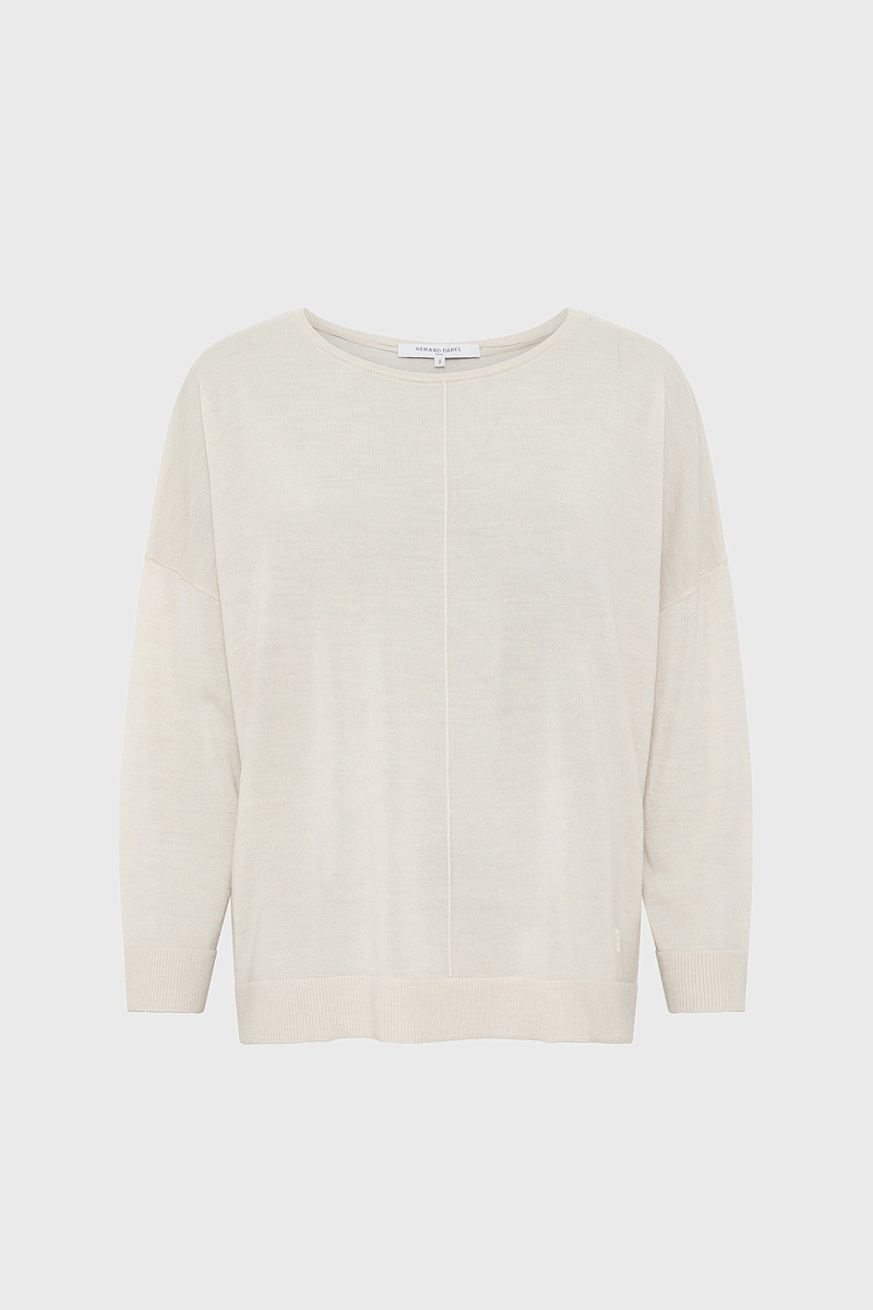 JAYME - Свободный джемпер из мериносовой шерсти