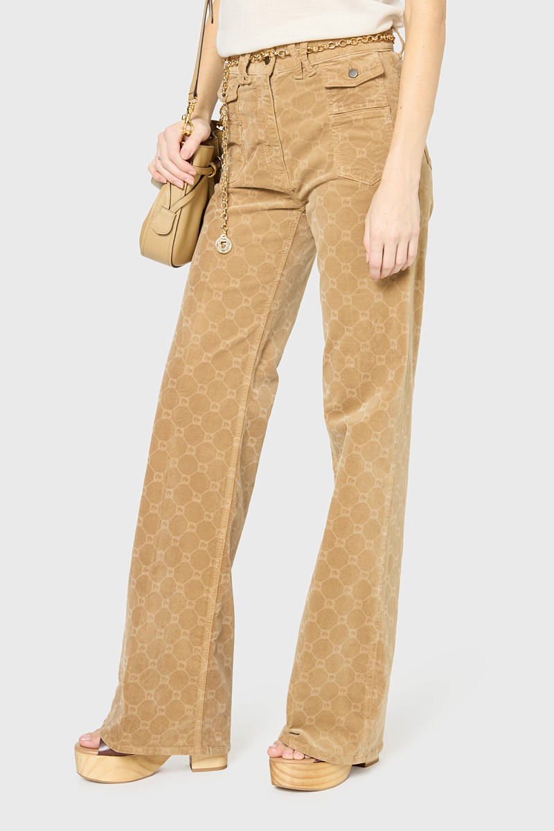 ANNA - Расклешенные джинсы из тонкого вельвета