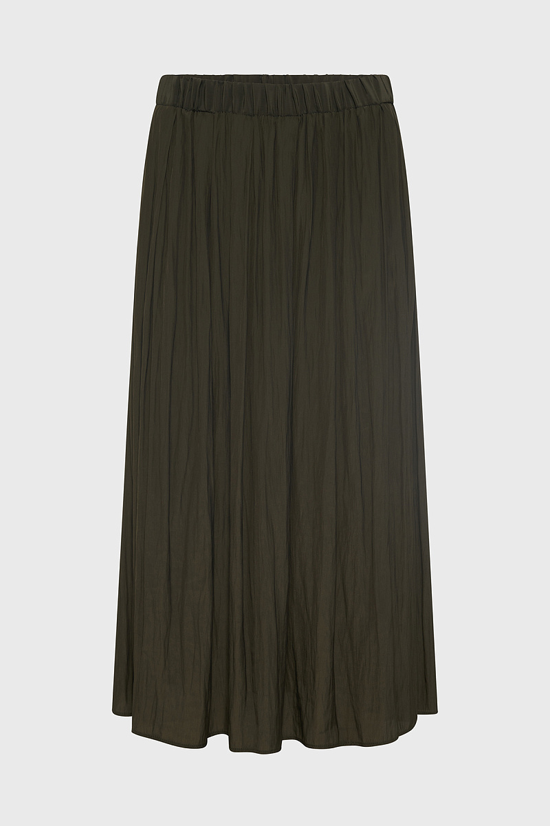 VANINA - Плиссированная юбка из сатина