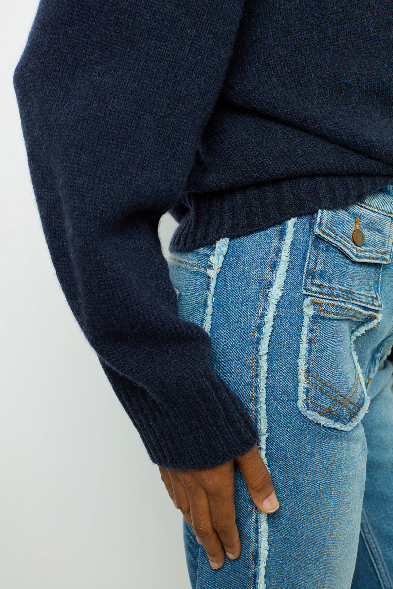 JEANNIC - Джемпер oversize-кроя из шерсти