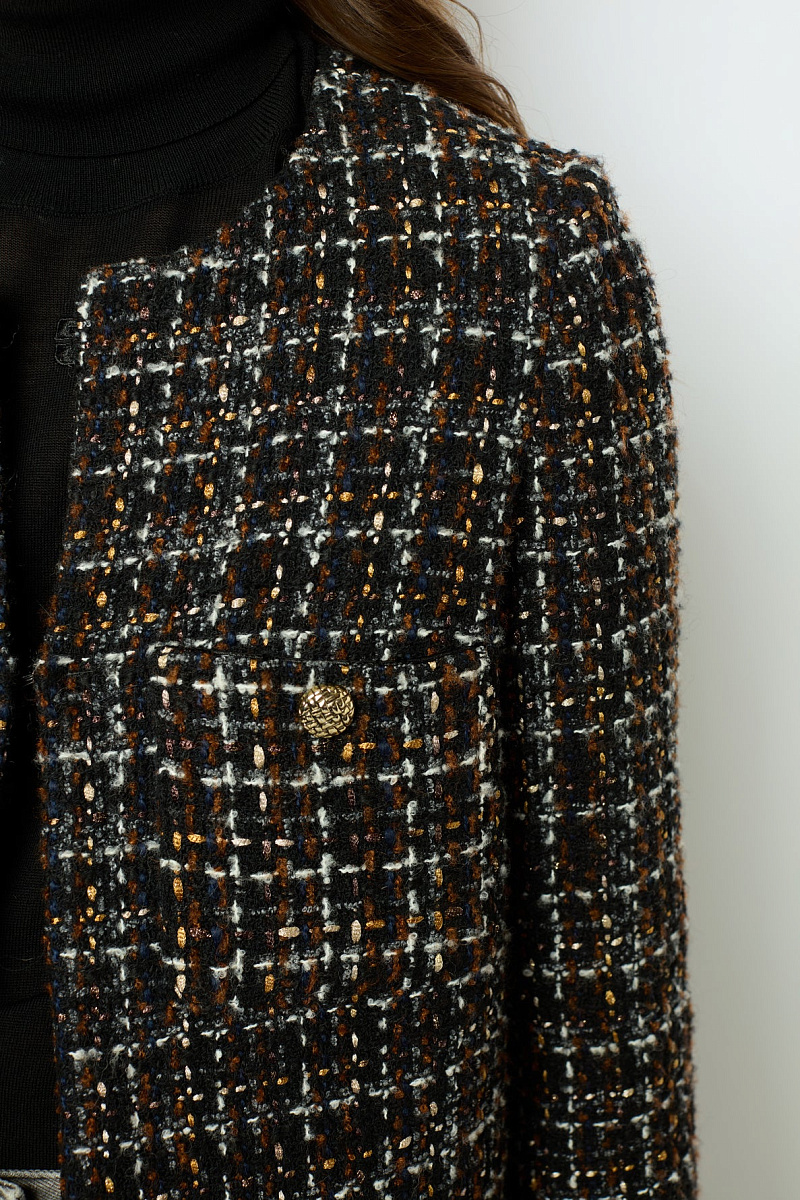 MATHILDA - Жакет из разноцветного твида