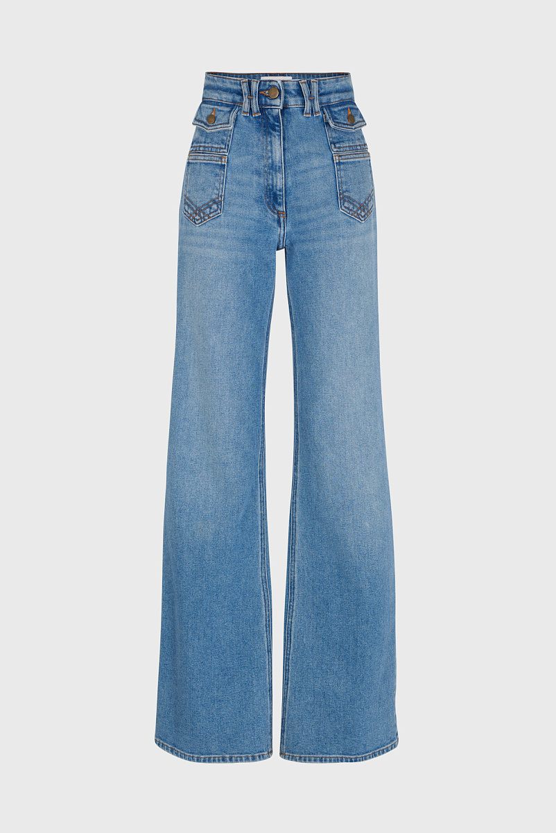 ANNA - Расклешенные джинсы