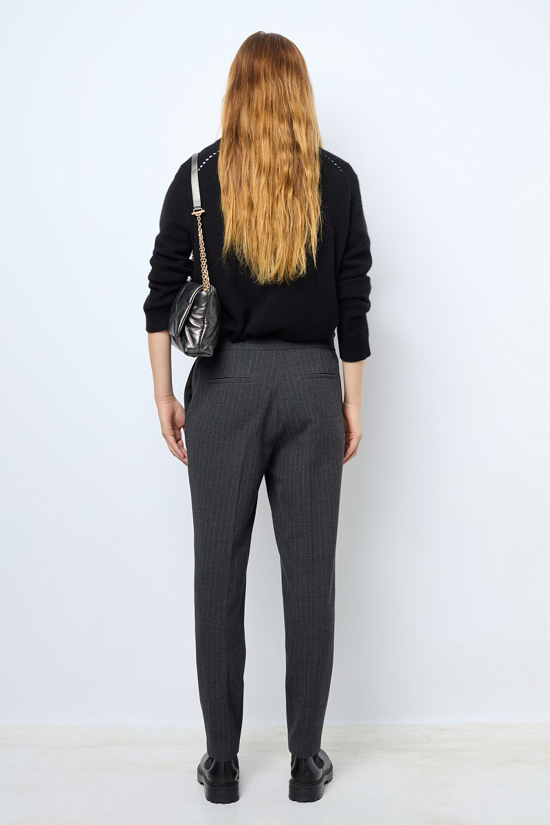 NEVA - Брюки в полоску прямого кроя