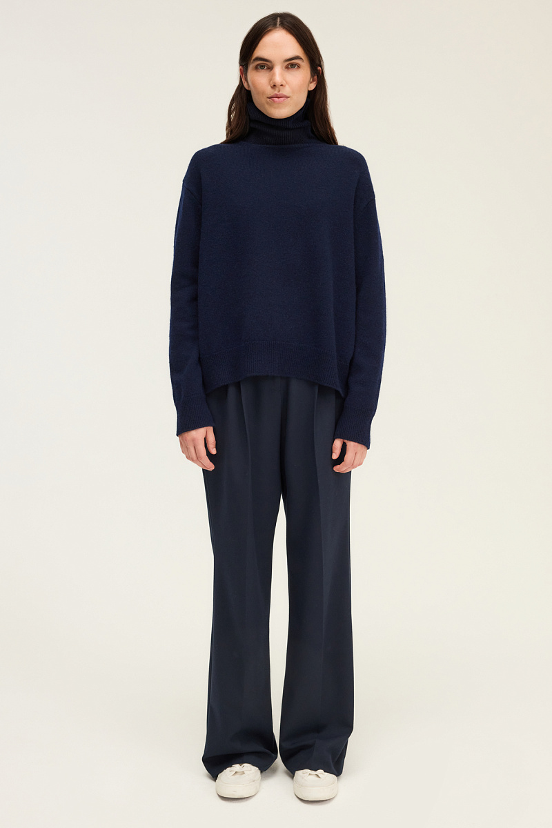 EVANA - Водолазка из 100% шерсти