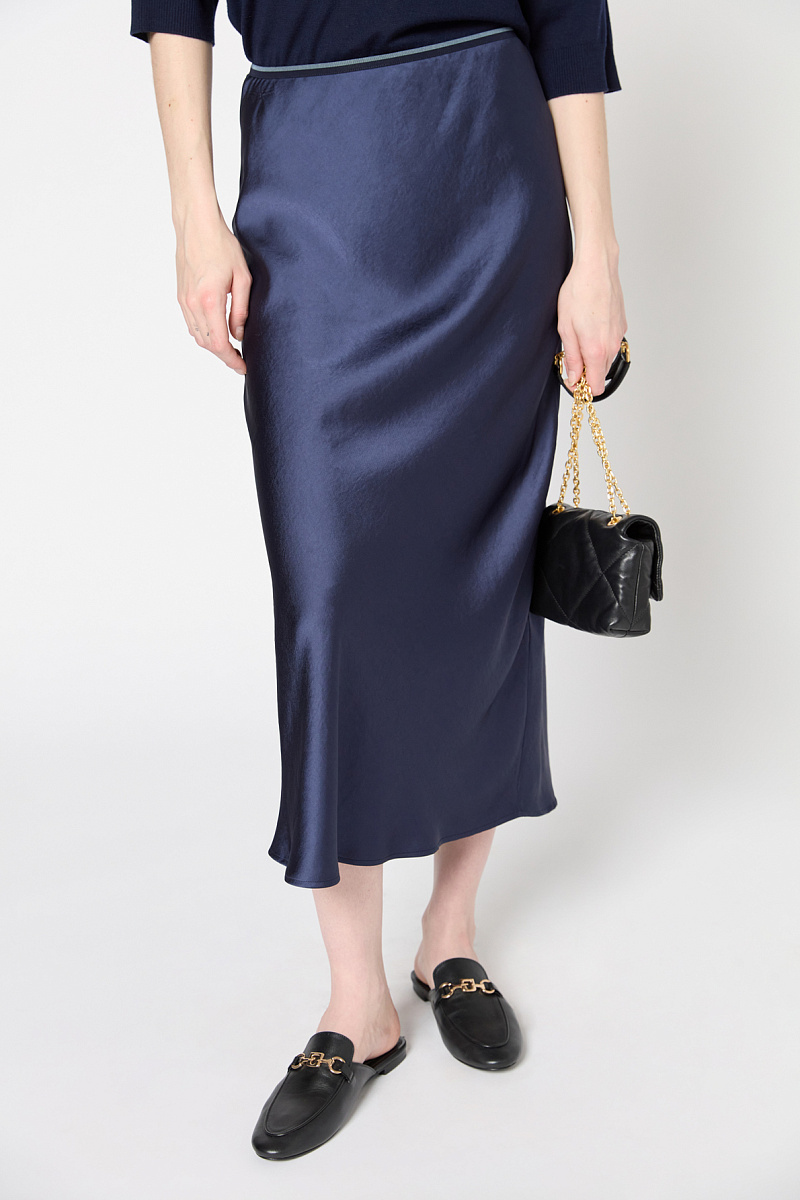 VESANIE - Юбка-макси из сатина