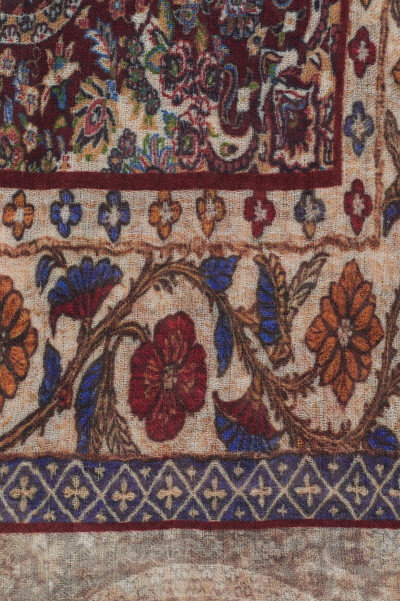 RIVKA - Шарф с орнаментальным узором