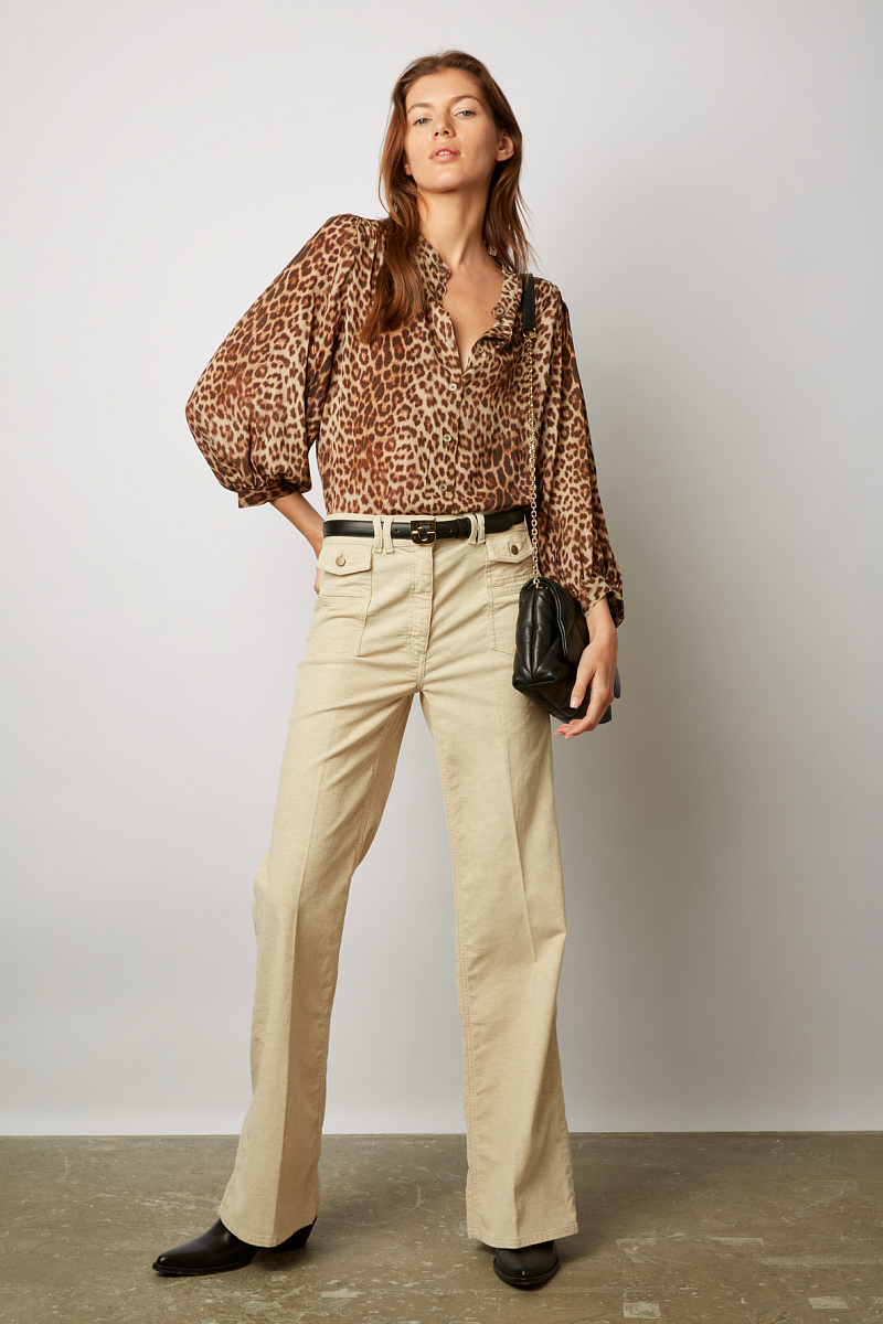 ANNA - Расклешенные джинсы из тонкого вельвета ANNA - Расклешенные джинсы из тонкого вельвета