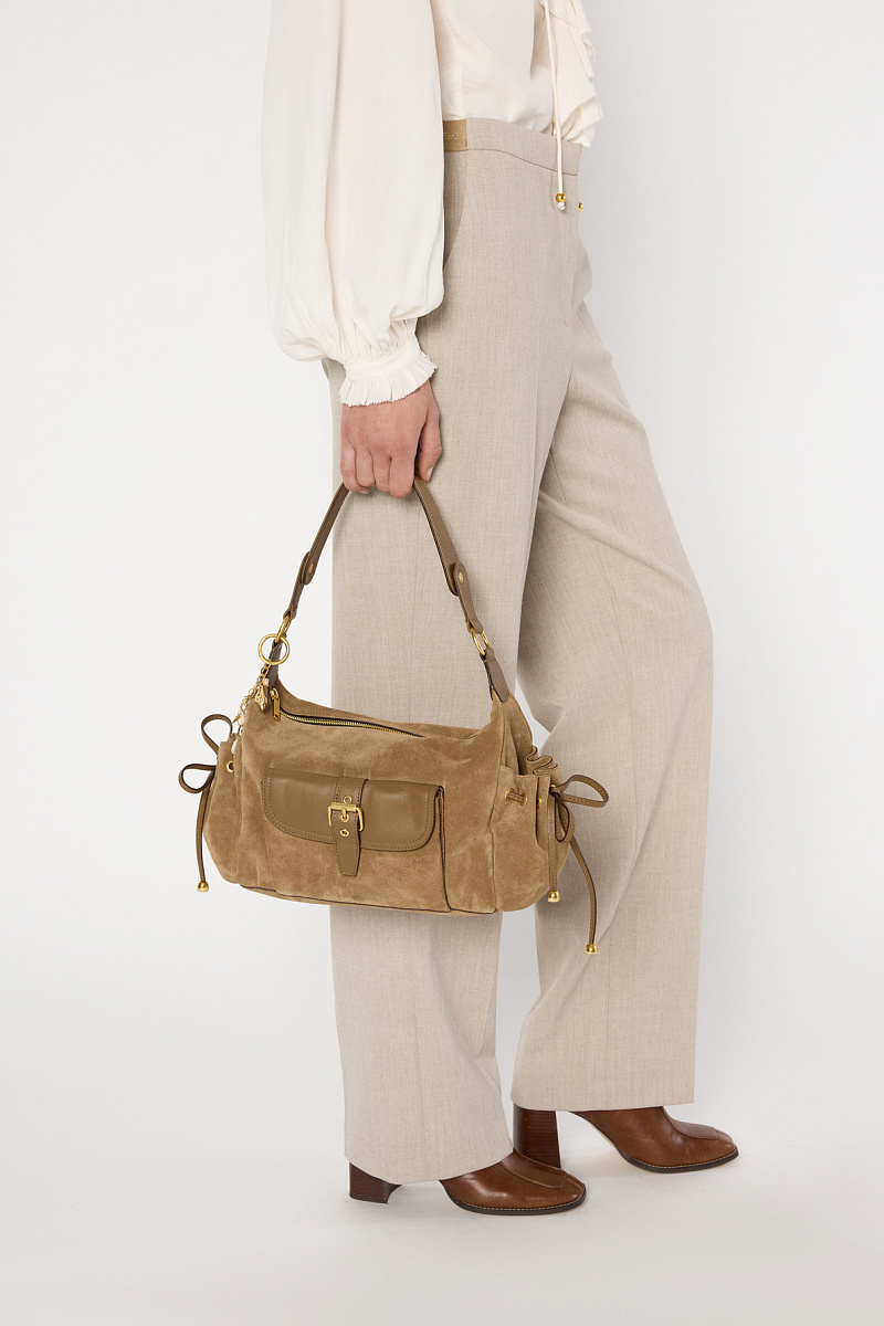 CECILE - Костюмные брюки из эластичной ткани