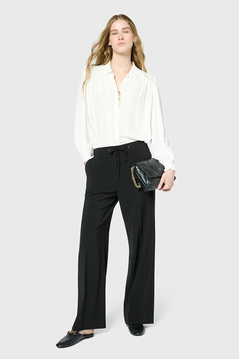 LUCILLE - Эластичные костюмные брюки