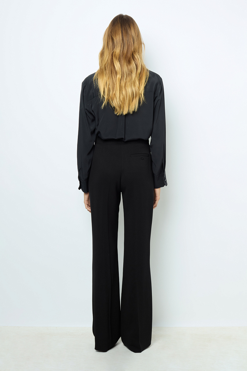 NUALA - Брюки широкого кроя со стразами